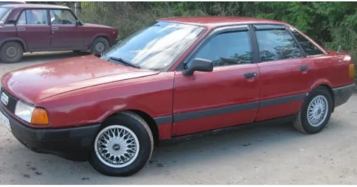 Дефлекторы окон (ветровики) Audi 80 III Sd (B2) 1978-1986 (Ауди 80) Кобра Тюнинг